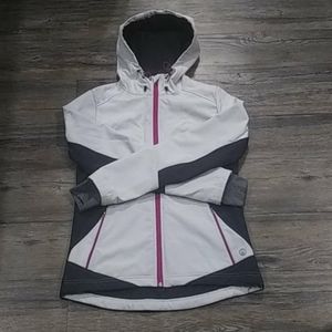 Mondetta jacket women size medium zipper hood
